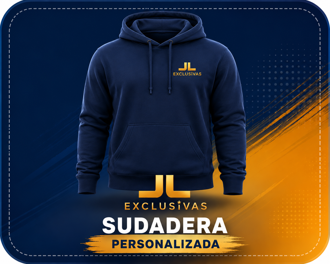 Sudadera personalizada JL Exclusivas